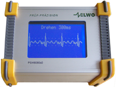 Oscillographic Display for Crack Detection